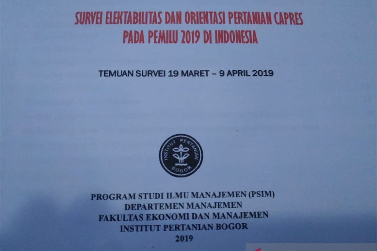 Dekan  akan panggil dosen pembuat survei mengatasnamakan IPB