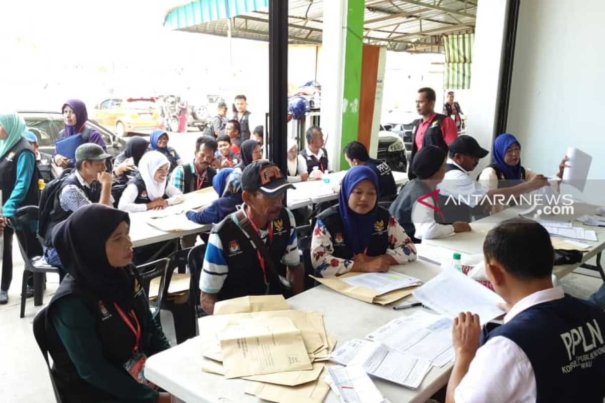 Penghitungan suara pilpres di PPLN Tawau sedang berlangsung