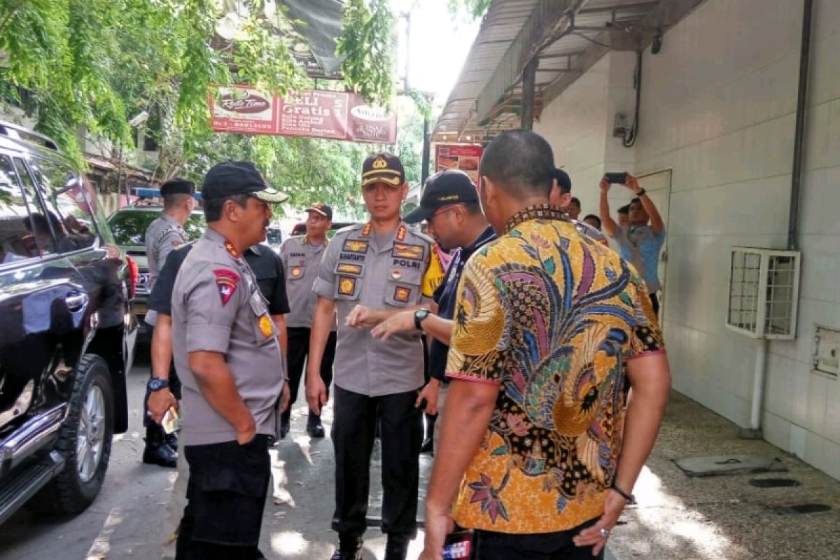 Pengecekan ulang dilakukan di lokasi ledakan ruko di Medan