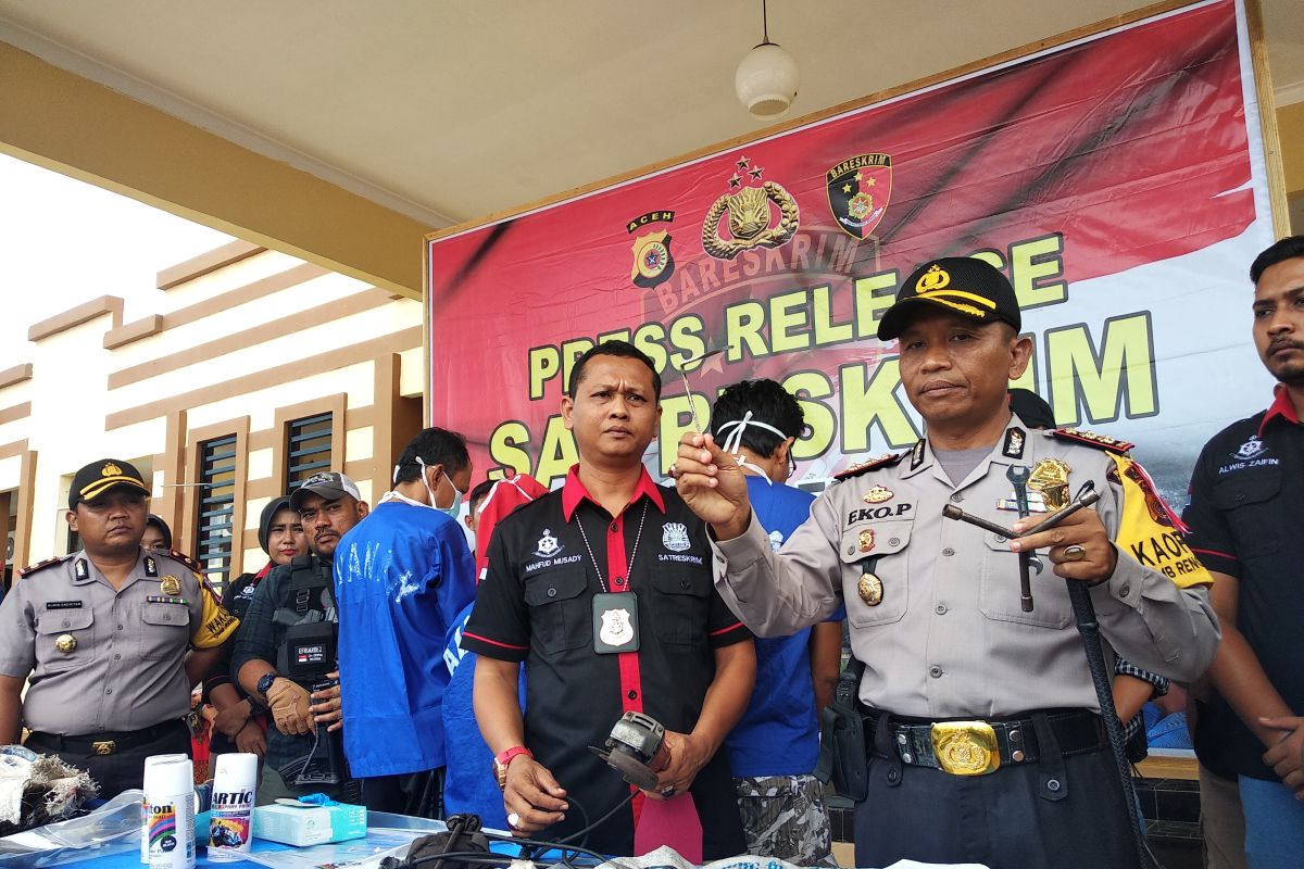 Polisi ungkap kasus curanmor antar kabupaten