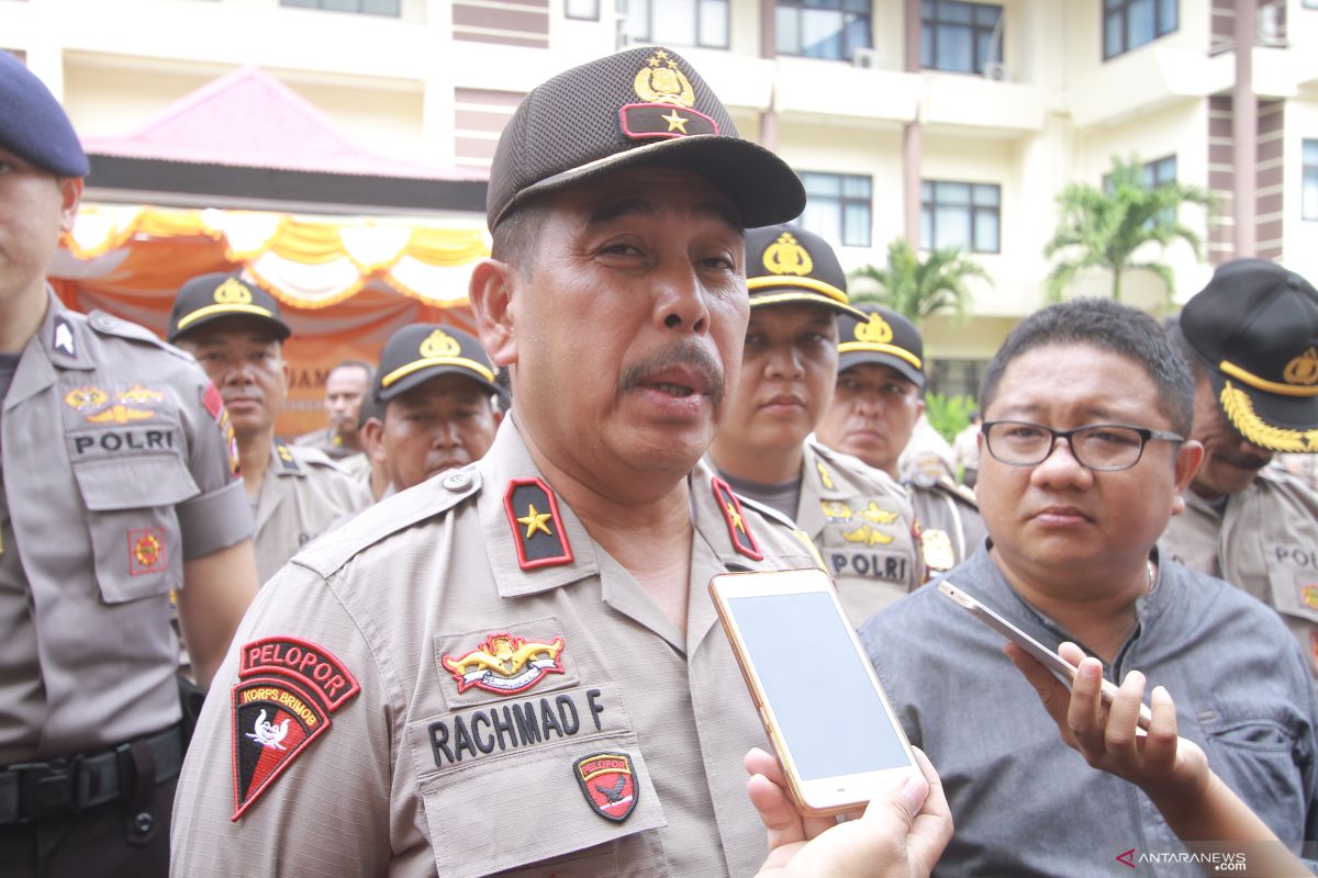 Polda Gorontalo sita 5,3 ton minuman keras selama Operasi Ketupat 2019