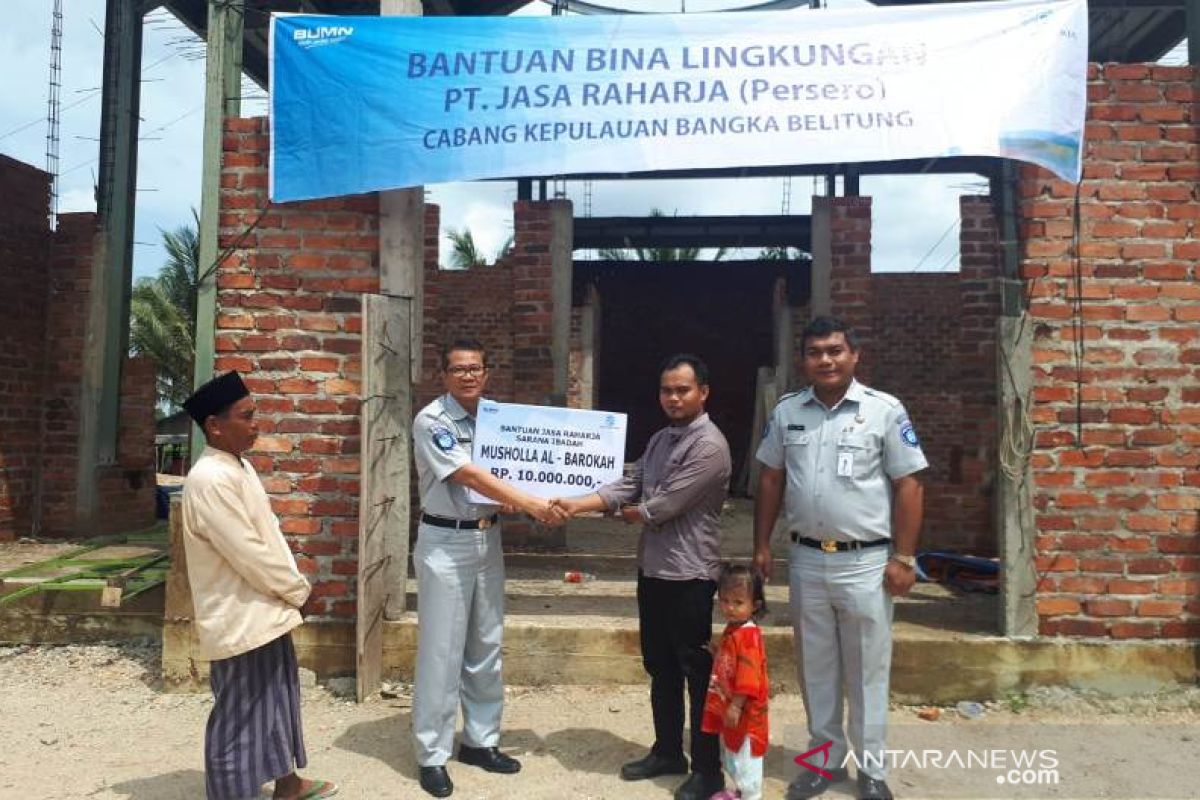 Jasa Raharja Babel serahkan bantuan sarana ibadah