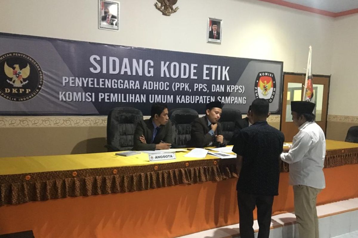 KPU Sampang sidangkan dugaan pelanggaran kode etik PPK