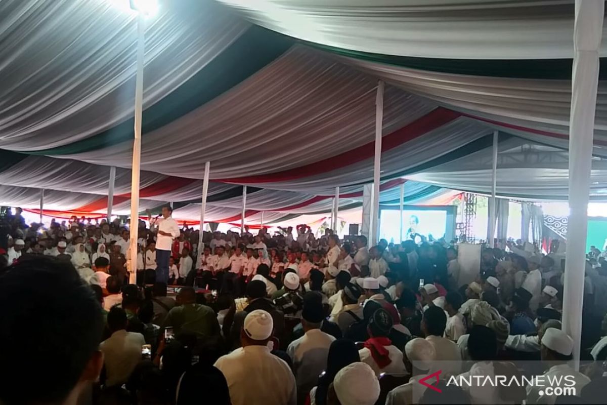 Jokowi targetkan 50 persen suara di Kabupaten Bogor