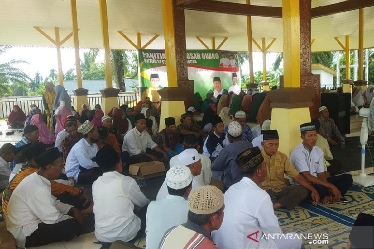 Masyarakat Rohul gelar zikir doakan kemenangan Jokowi-Ma'aruf Amin