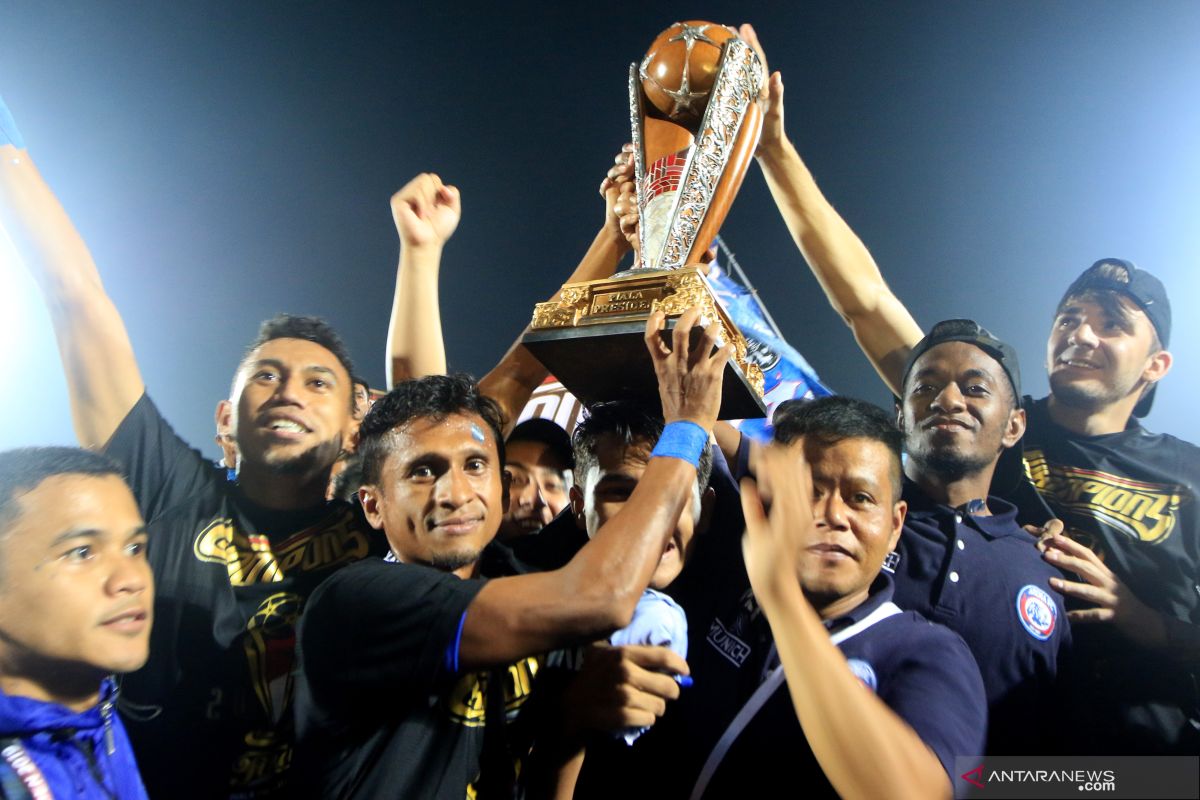 Puan Maharani resmi tutup Piala Presiden 2019, Arema FC juara