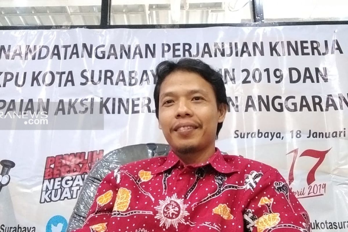 KPU : tidak ada hitung cepat Pemilu 2019 di Kota Surabaya