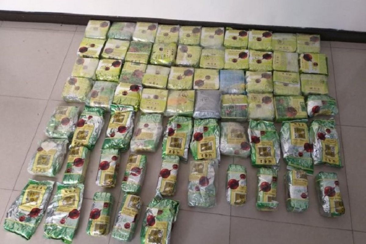 BNN ringkus penyelundup 64 kg sabu dari Malaysia