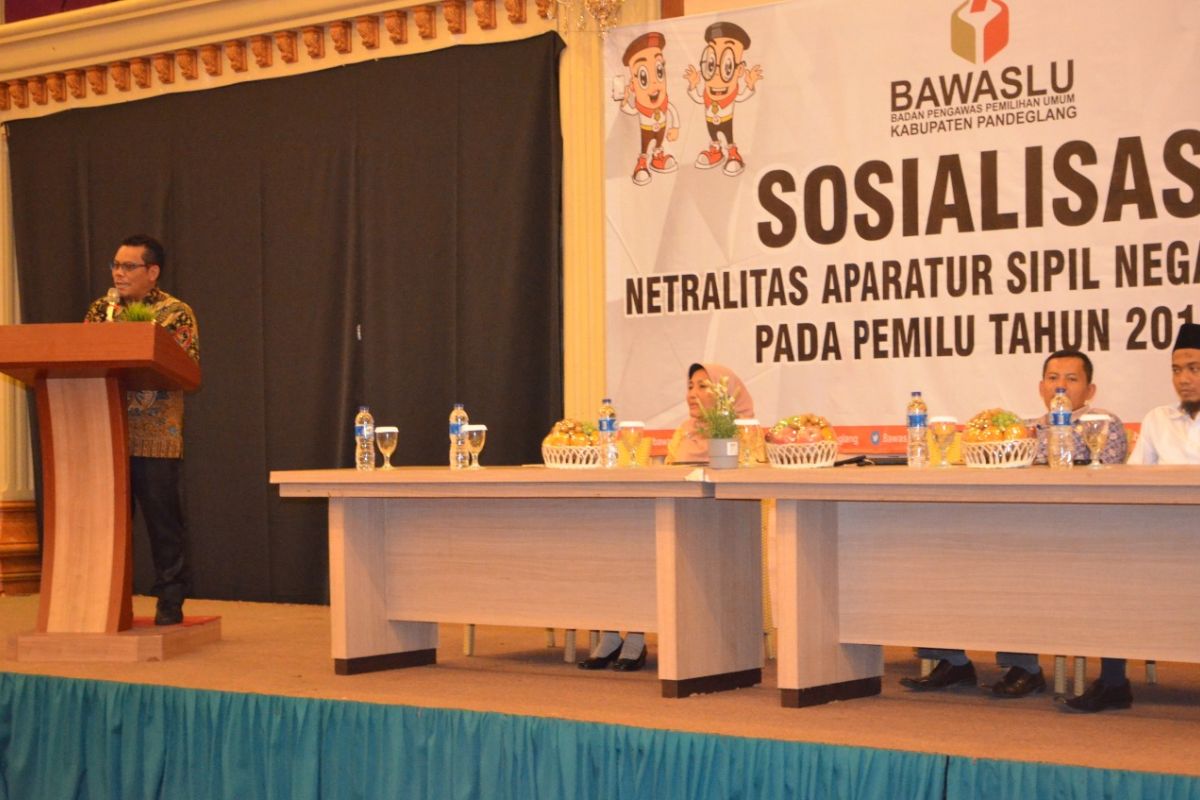 Pemkab Pandeglang buat surat edaran agar ASN netral pada pemilu
