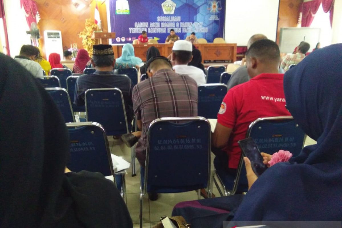 Qanun Bantuan Hukum Kepada Fakir Miskin Di Aceh Disosialisasikan