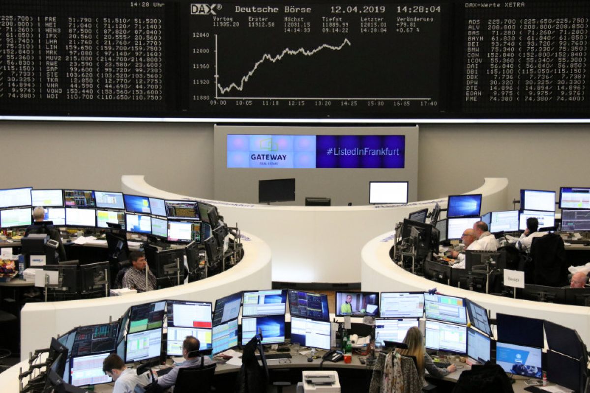 Bursa saham Jerman merosot, Indeks DAX 30 ditutup turun 30,56 poin