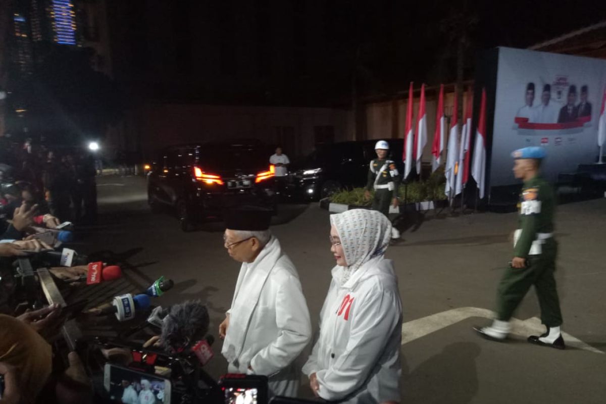 Ma'ruf Amin pelajari semua kemungkinan pertanyaan debat