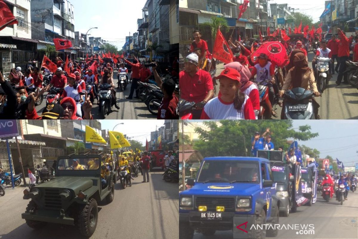 Empat parpol di Tanjungbalai absen kampanyekan Jokowi-Ma'ruf
