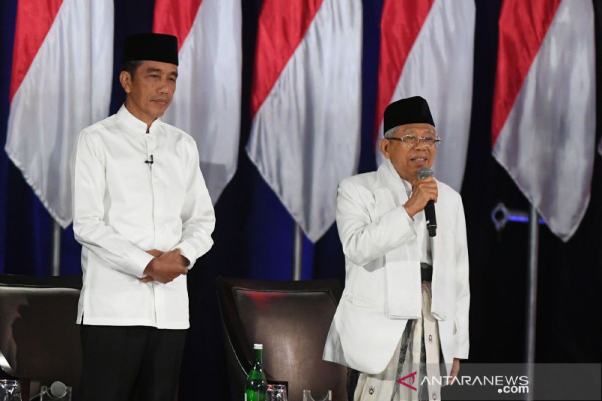 Ma'ruf Amin katakan pilpres bukanlah perang