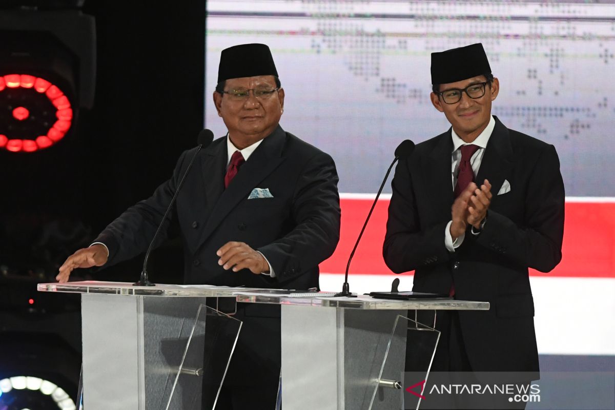 Prabowo-Sandi unggul tipis di Sulsel