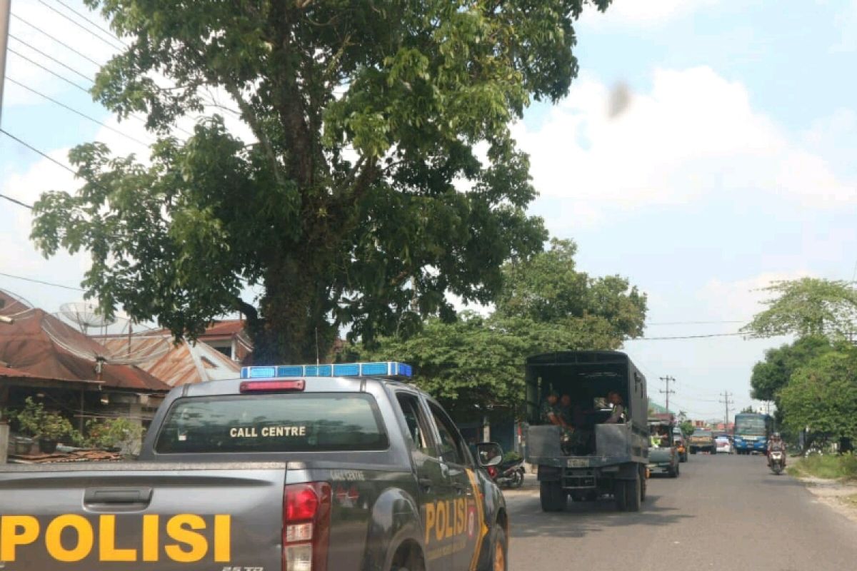 Polres Simalungun patroli wilayah tugas jelang pemilu