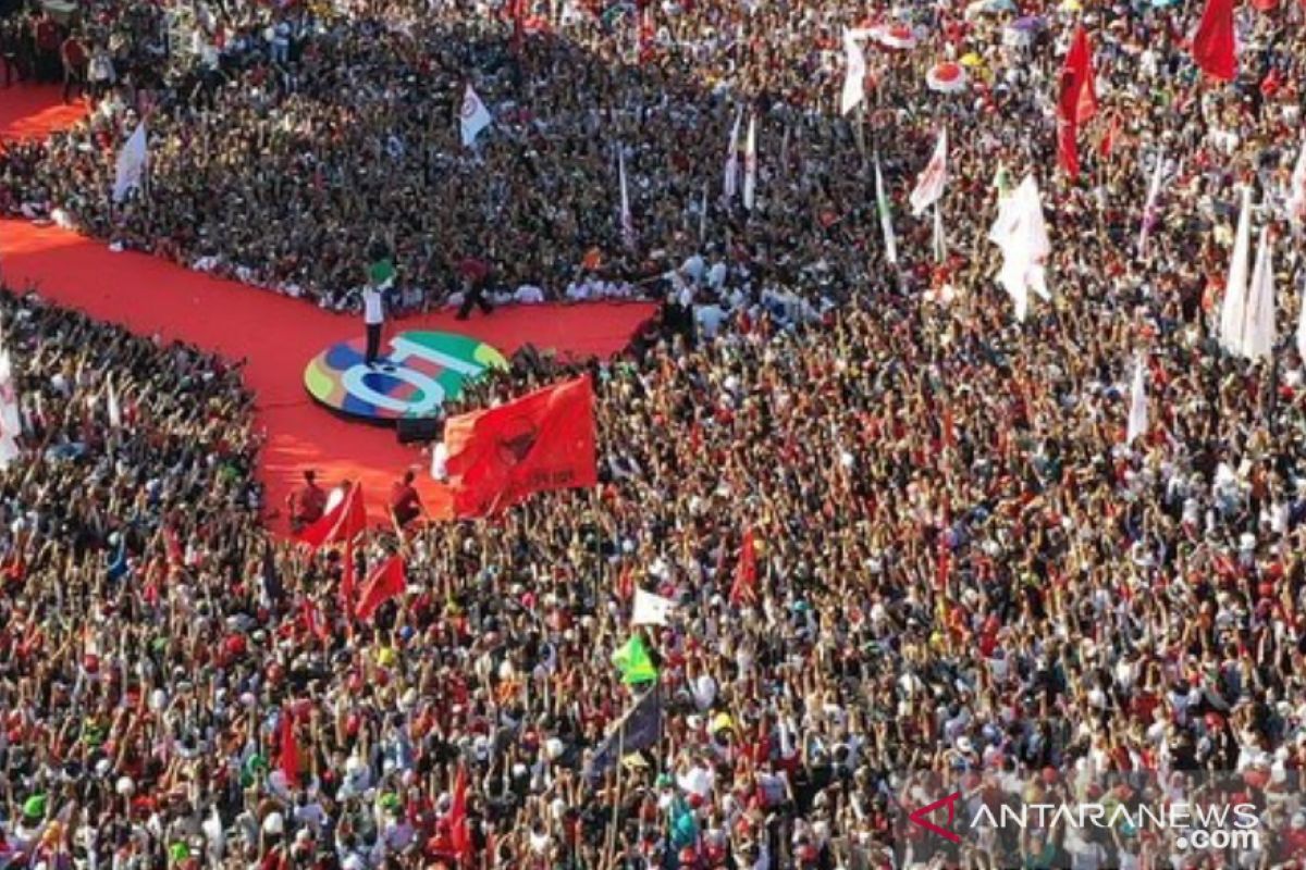 Konser Putih Bersatu jadi pamungkas Kampanye Akbar Jokowi-Ma'ruf Amin