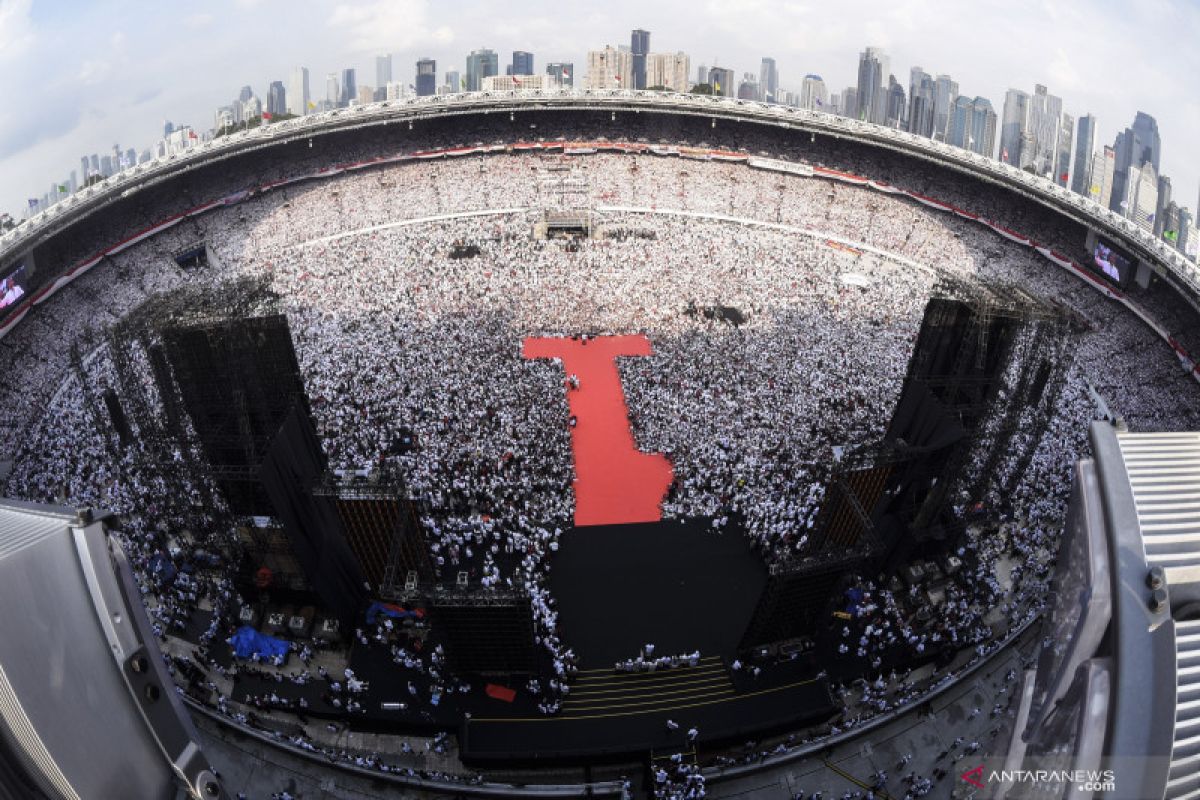 Jokowi berterima kasih lewat unggahan foto ANTARA ke Instagram