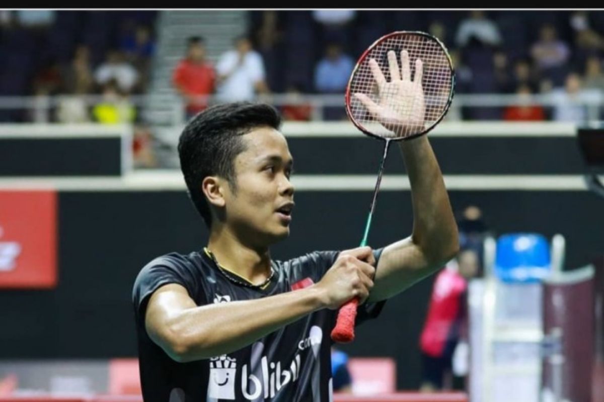 Anthony Ginting sukses melaju ke final Singapore Open 2019