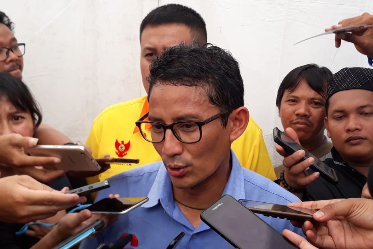 Sandiaga sebut sumbangan masyarakat tunjukkan keinginan perubahan