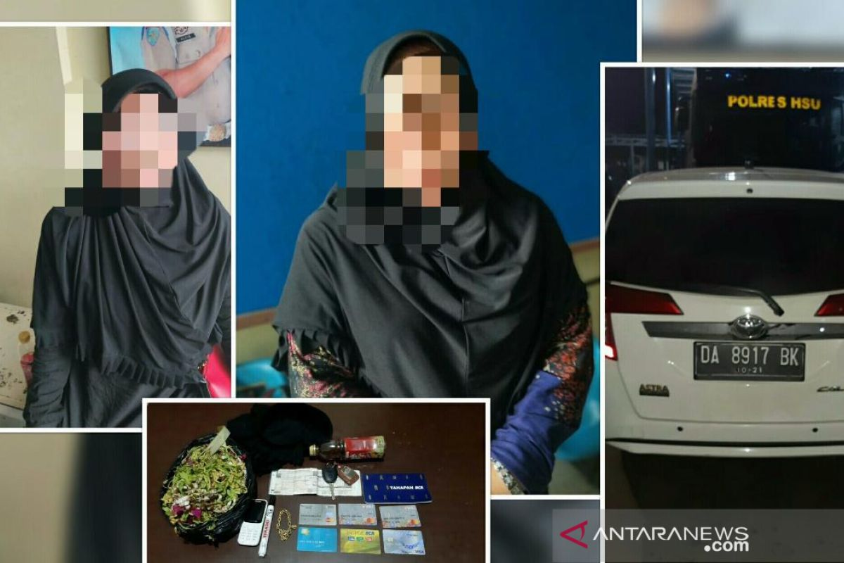 Dua wanita penggendam ditangkap Polres HSU