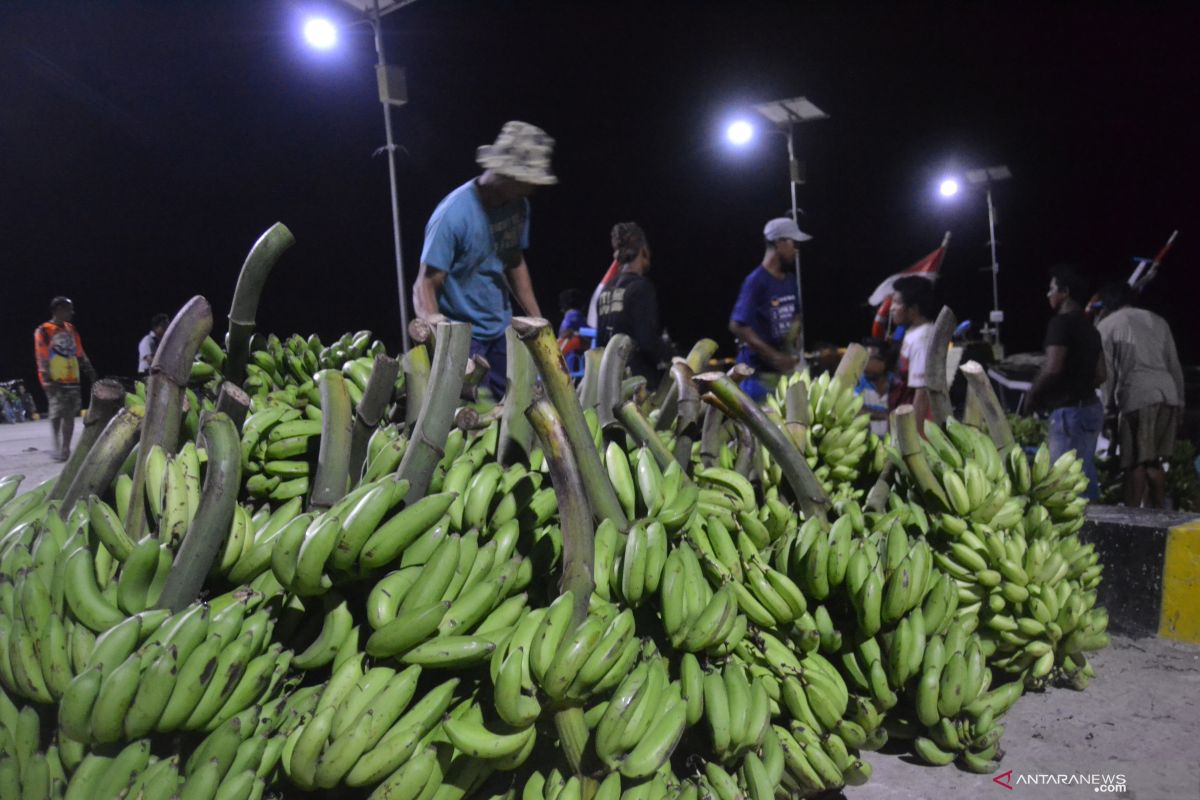 Lampung ekspor pisang dan nenas dalam kemasan ke China