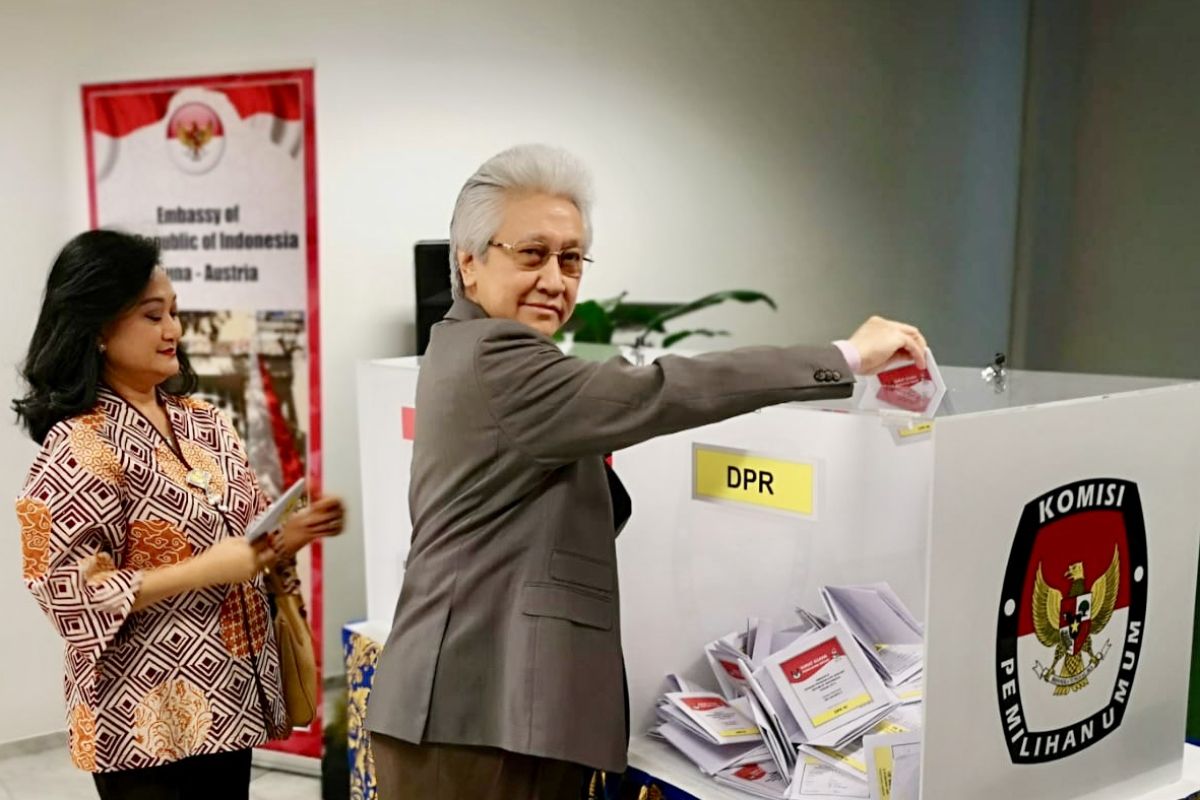 WNI di Austria dan Slovenia salurkan hak pilihnya