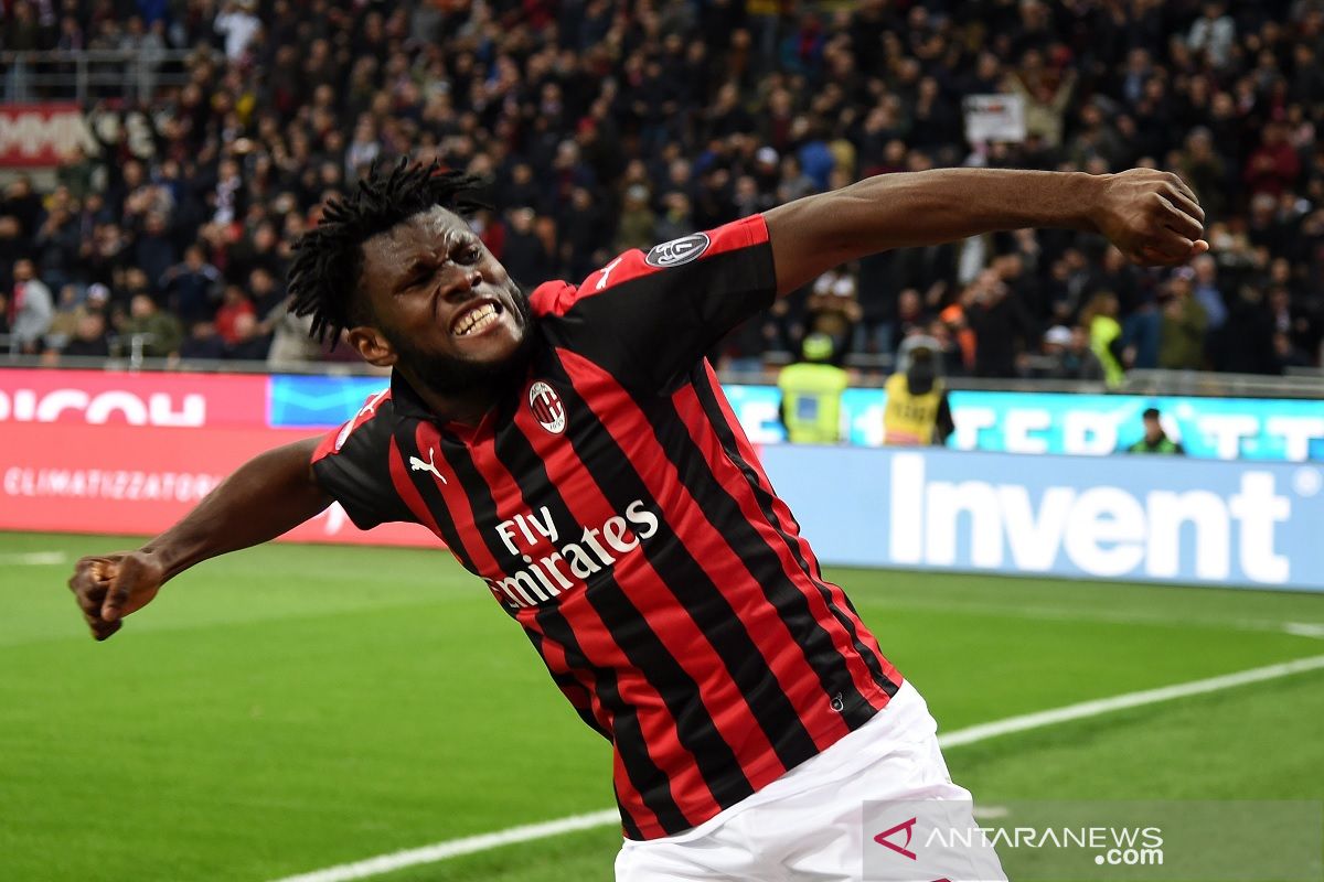 AC Milan menang lawan Lazio berkat gol Kessie