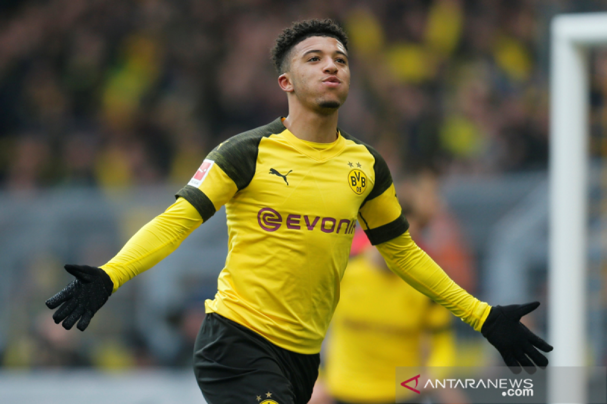 Dua gol Jadon Sancho antar Dortmund menang atas Mains
