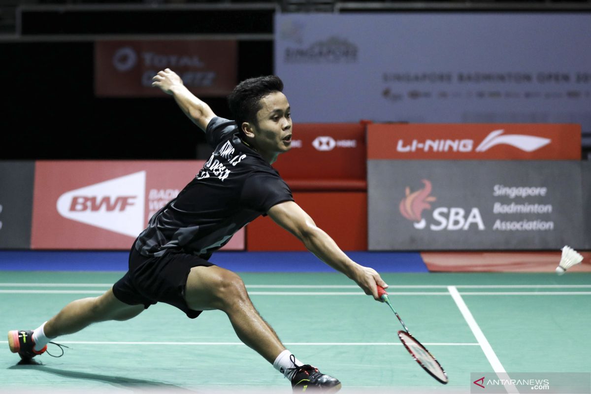 Ginting dan Jonatan lolos ke perempat final