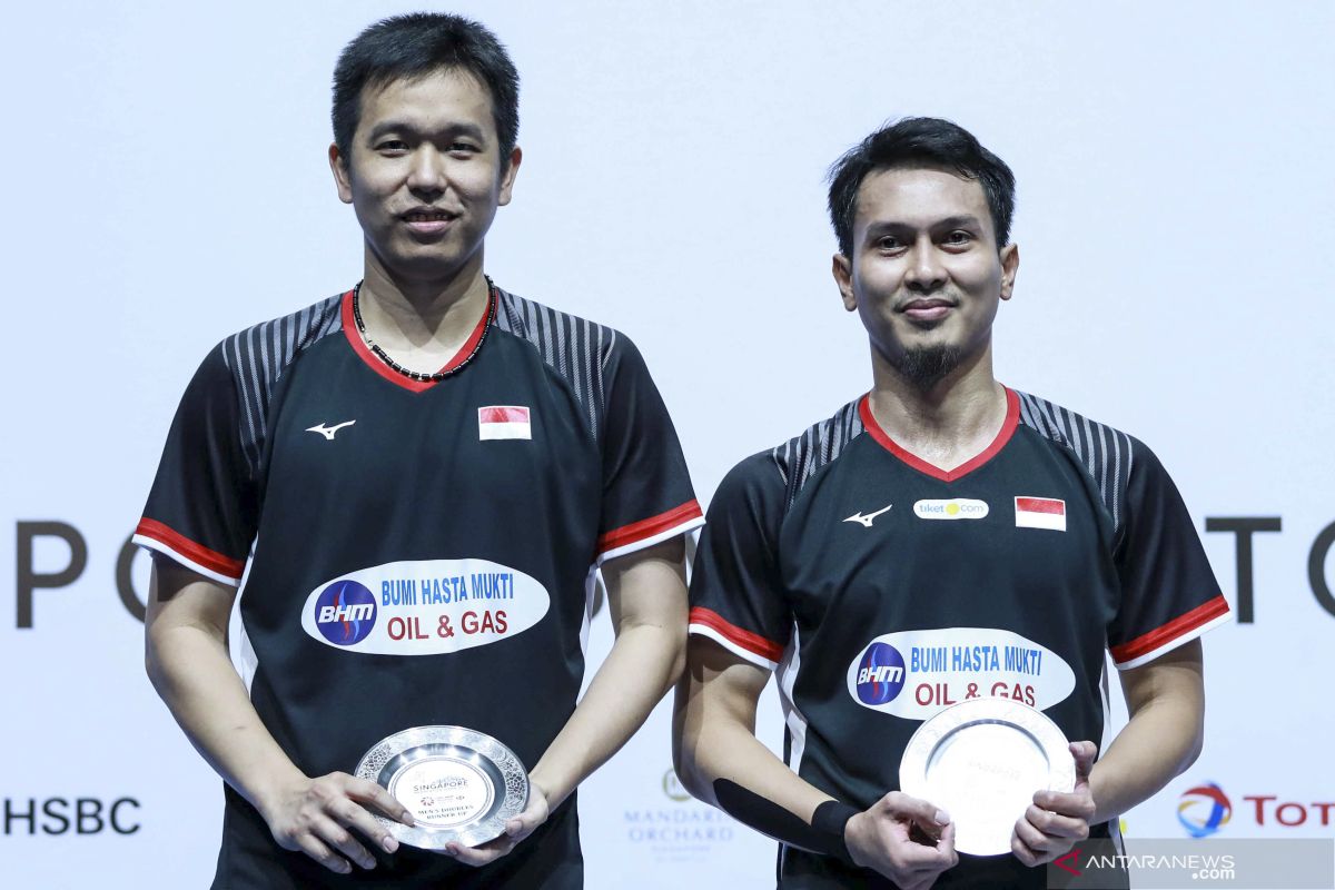 Hendra-Ahsan 'runner up' Singapore Open 2019