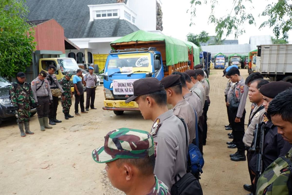 Logistik Pemilu Ketapang telah didistribusikan ke kecamatan