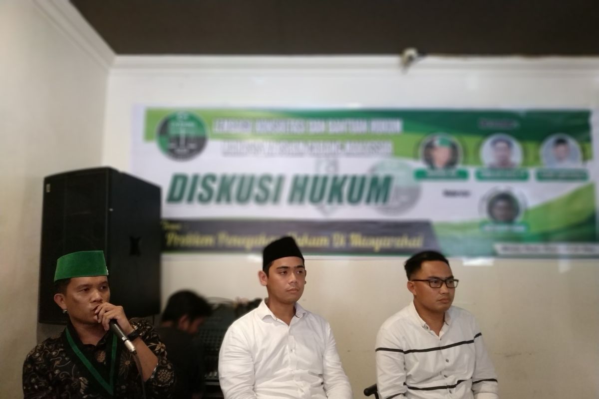 LKBHMI Makassar dorong lahirnya bantuan hukum masyarakat miskin