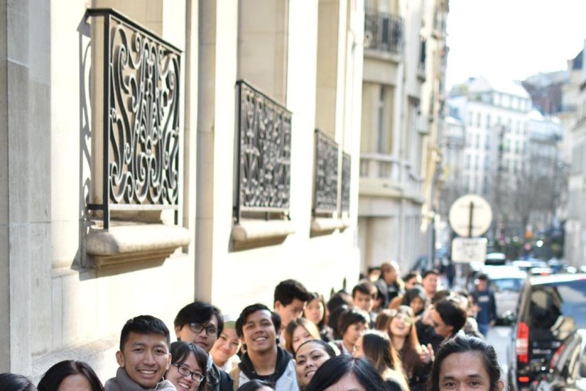 Pelaksanaan pemungutan suara di Paris berlangsung aman dan lancar