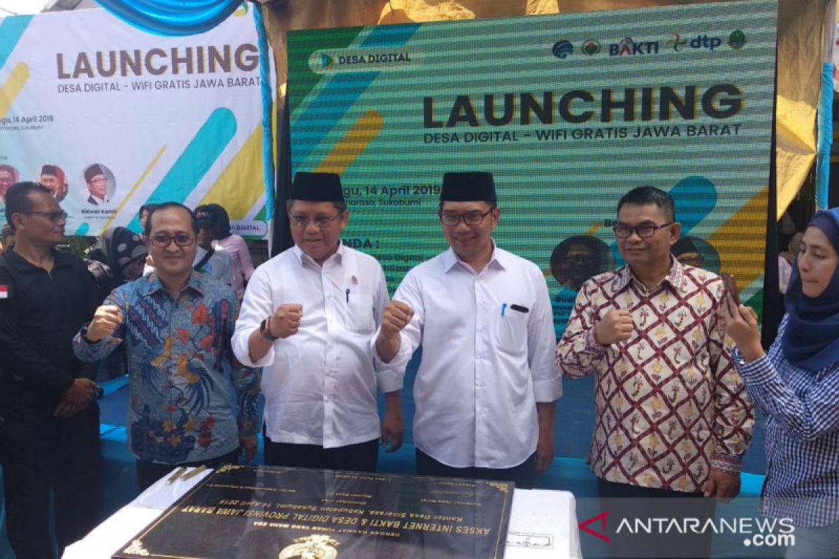 Desa Sirnarasa jadi Desa Digital pertama di Jabar