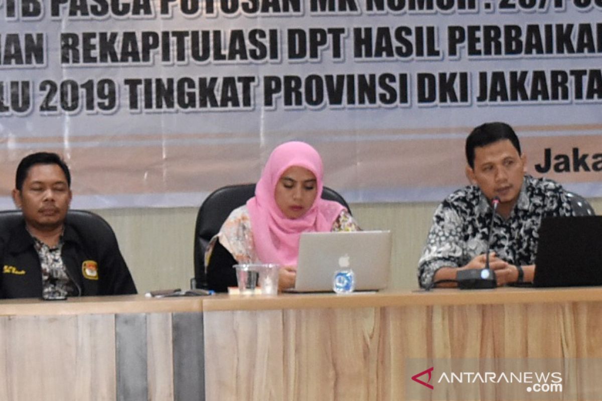 KPU: 13.503 pemilih DPTb di DKI Jakarta