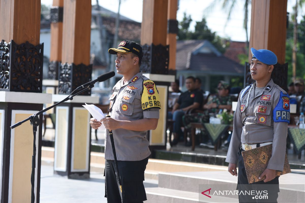 Polres Situbondo terjunkan 466 personel pengamanan pemilu