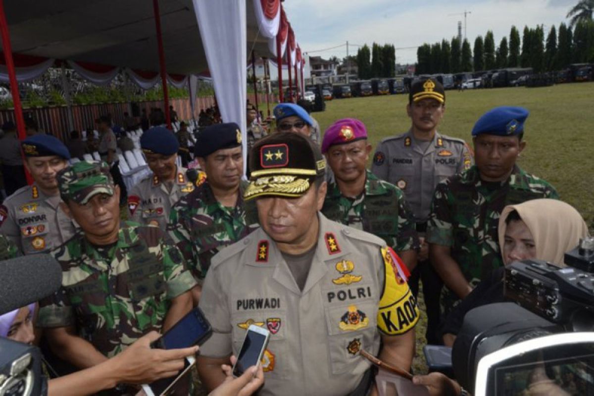 Polda Lampung catat enam kabupaten rawan pada pelaksanaan Pemilu 2019