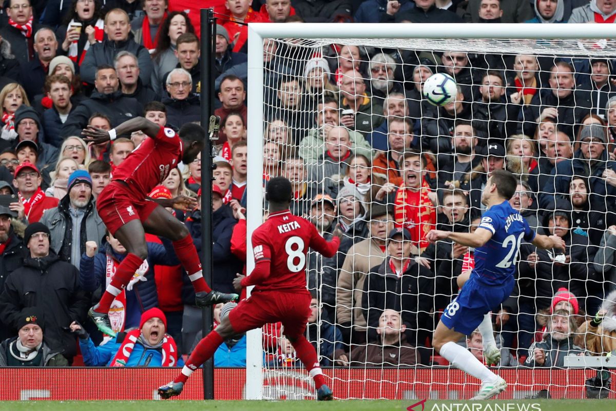 Liverpool amankan posisi puncak hasil dan klasemen Liga Inggris