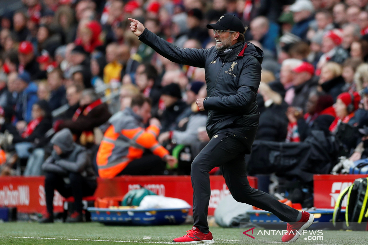 Juergen Klopp tetap komentari angin meski Liverpool raih kemenangan