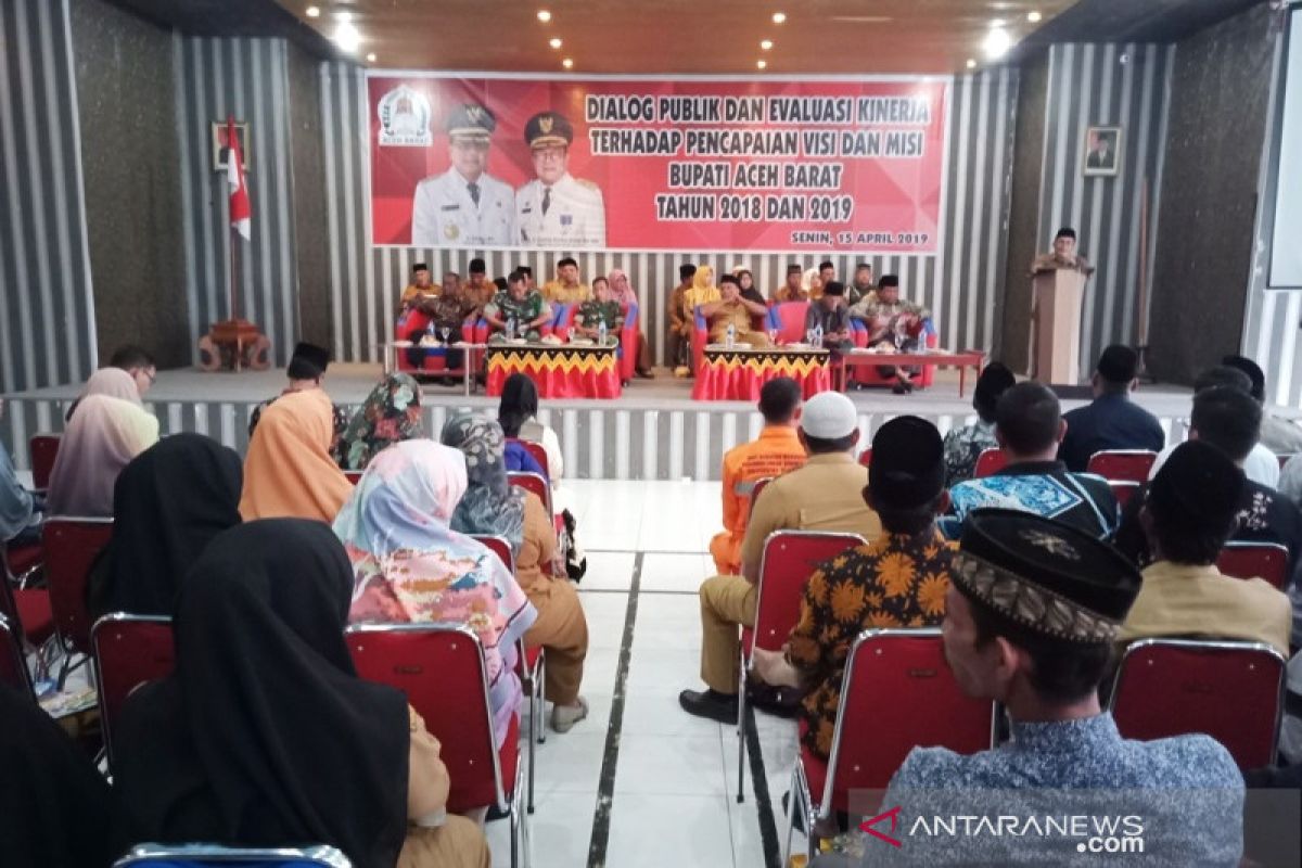 Pemkab Aceh Barat paparkan keberhasilan kinerja dalam diskusi publik