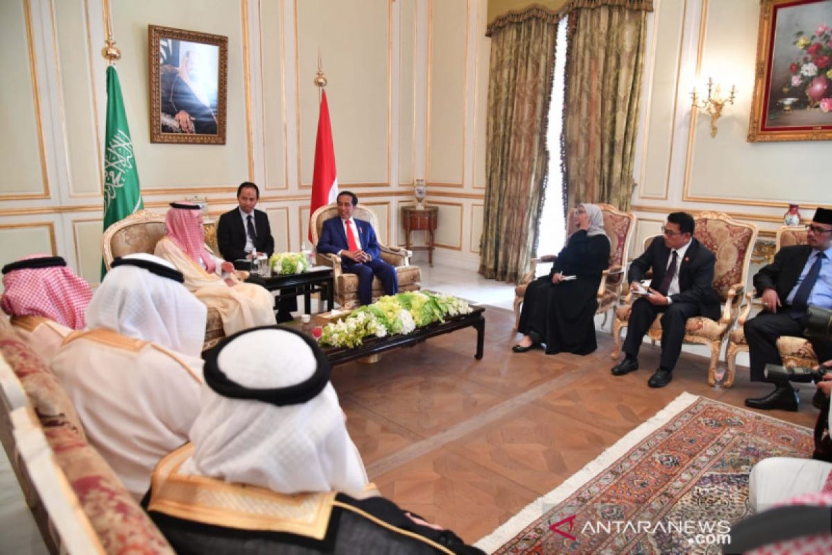 Presiden ajak Arab Saudi kerja sama syiarkan Islam toleran
