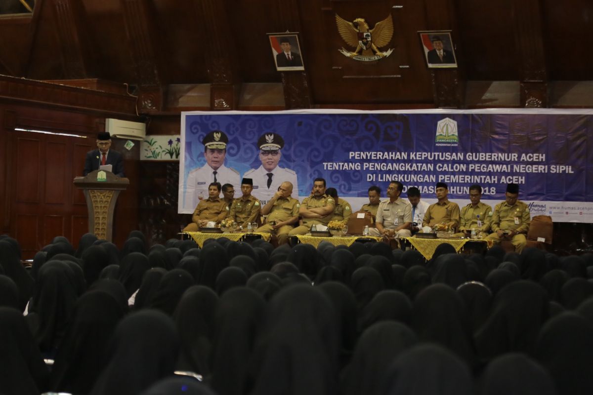 Gubernur Aceh: CPNS harus kreatif dan inovatif