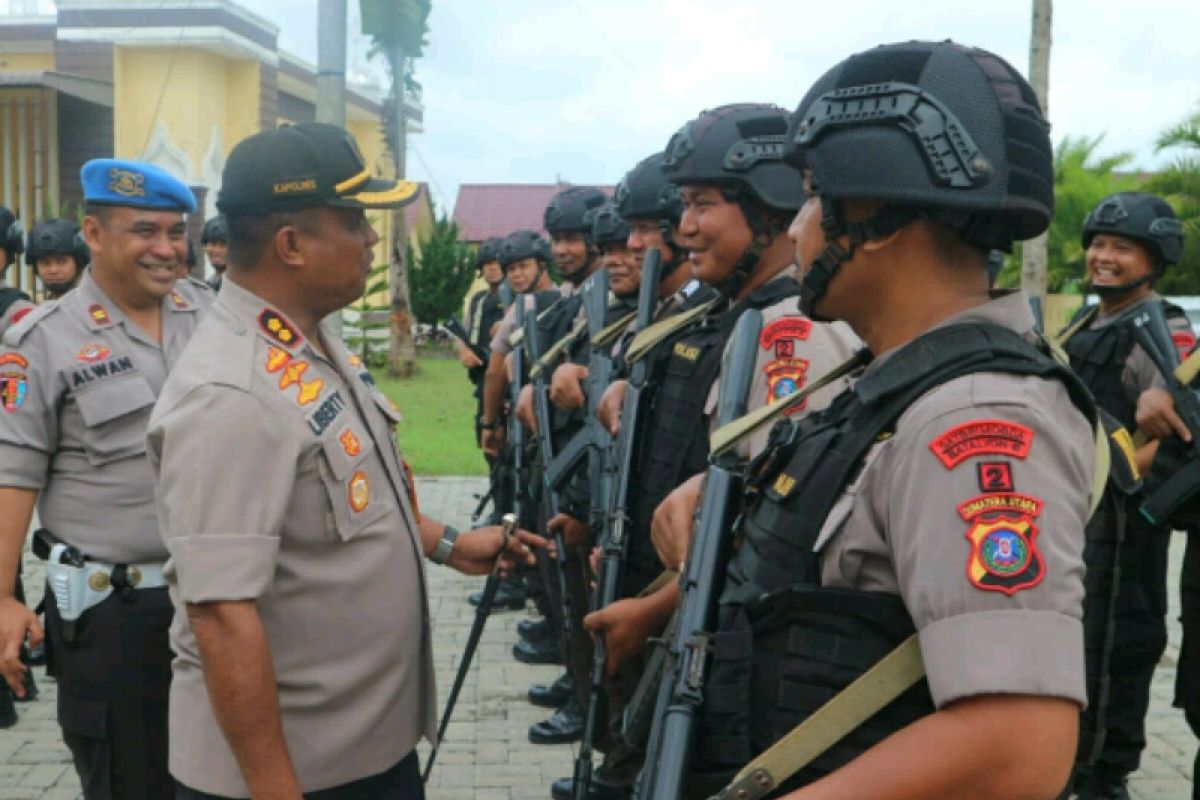 625 Personel Polres Simalungun dikerahkan jaga TPS