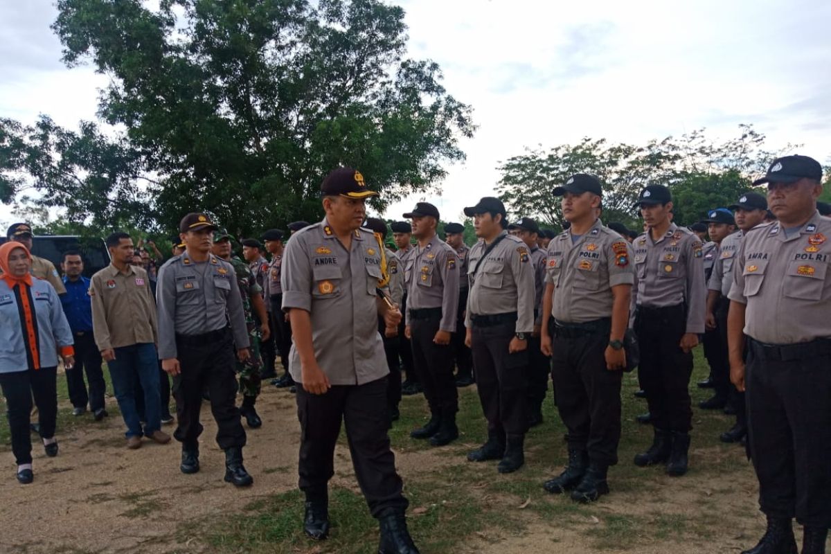 Polres Bangka Barat terjunkan 209 personel pengamanan Pemilu 2019