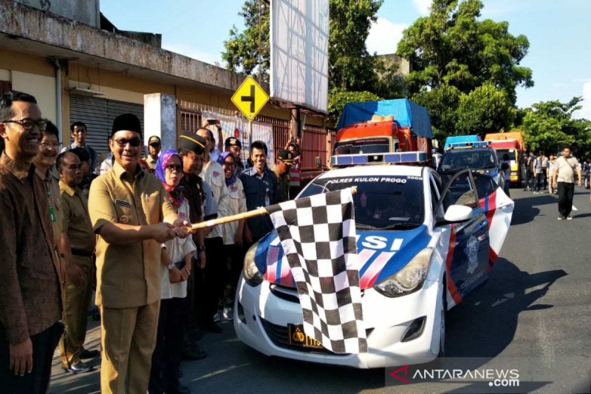 KPU Kulon Progo distribusikan logistik Pemilu 2019 di kawasan Bukit Menoreh