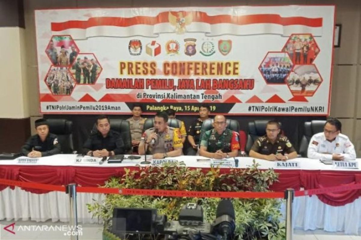 TNI-Polri siap amankan jalannya Pemilu 2019 di Kalteng