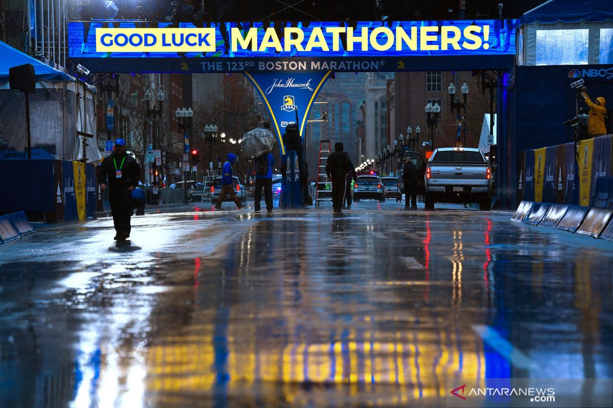 Boston Marathon terpaksa dibatalkan karena COVID-19