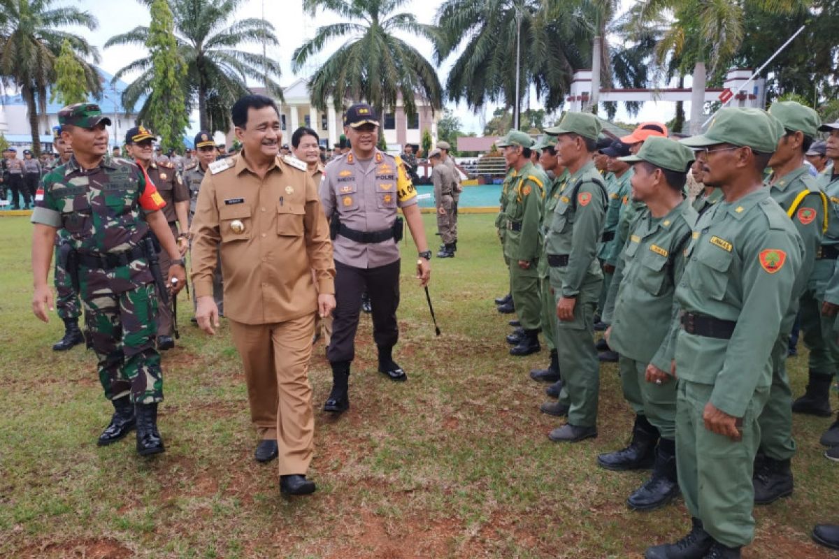 Kapolres Kapuas Hulu minta warga jaga keamanan pascapencoblosan