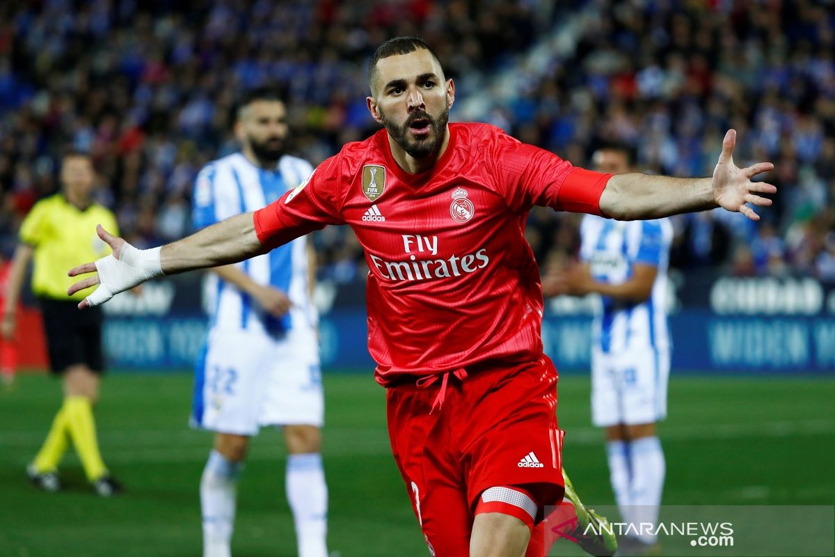 Ditahan imbang Leganes 1-1 Real Madrid tetap diurutan ketiga